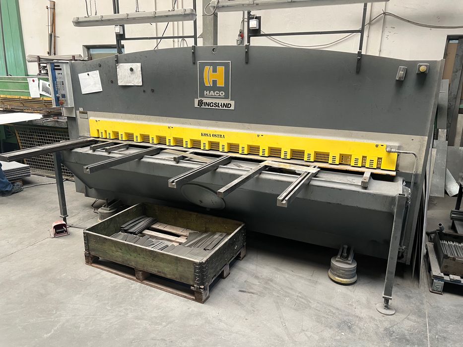 Hydrauliczne nożyce gilotynowe HACO TS 3006