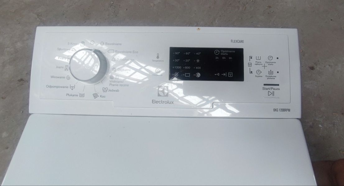Pralka  Electrolux EWT11262ILW 6kg załadunkek od góry