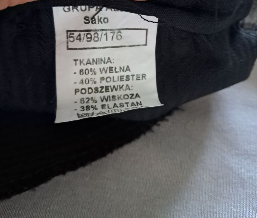 Garnitur męski - komplet