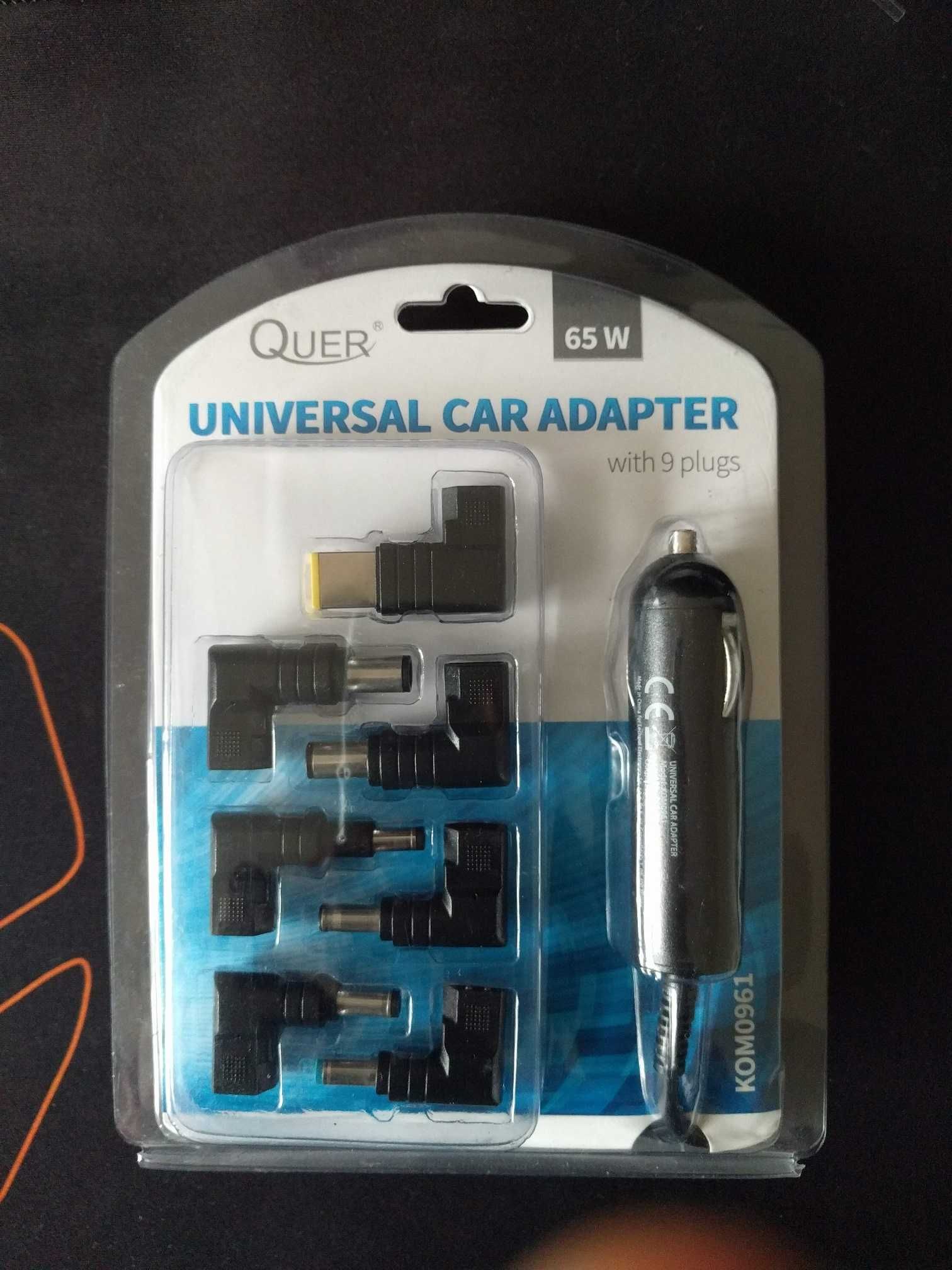 Carregador de portátil para carro - 65W