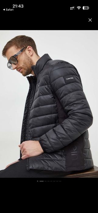 Продам оригинальную  мужскую куртку Calvin Klein