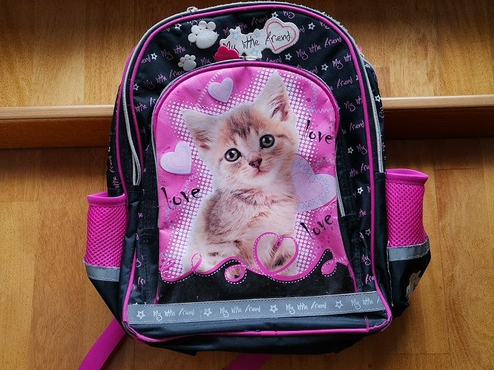 Plecak tornister szkolny ST MAJEWSKI MY LITTLE FRIEND KOT