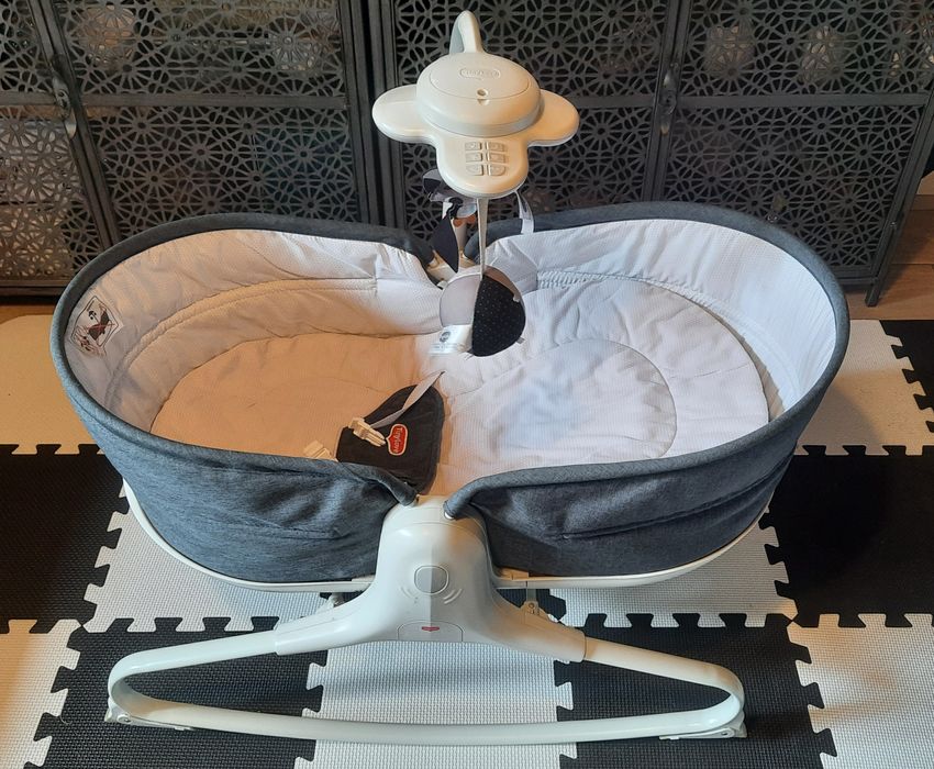 Leżaczek bujaczek kołyska z funkcją krzesełka Tiny Love 3w1