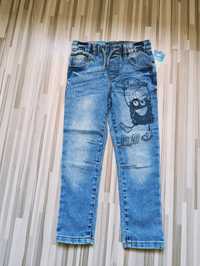 Nowe spodnie jeans 110