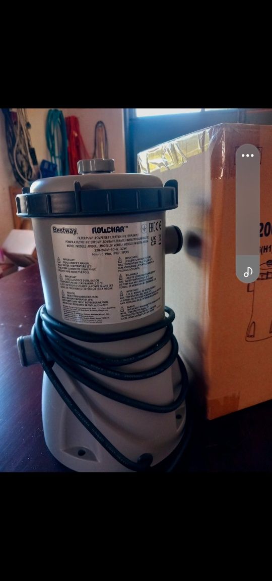 Pompa do basenu Bestway Flowclear – używana, sprawna