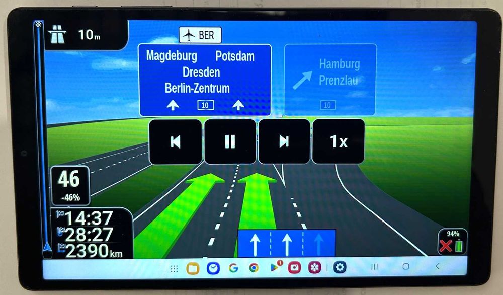 Nawigacja Tablet Samsung Tab A7 8.7' z IGO PRIMO TRUCK + TRAFFIC KORKI