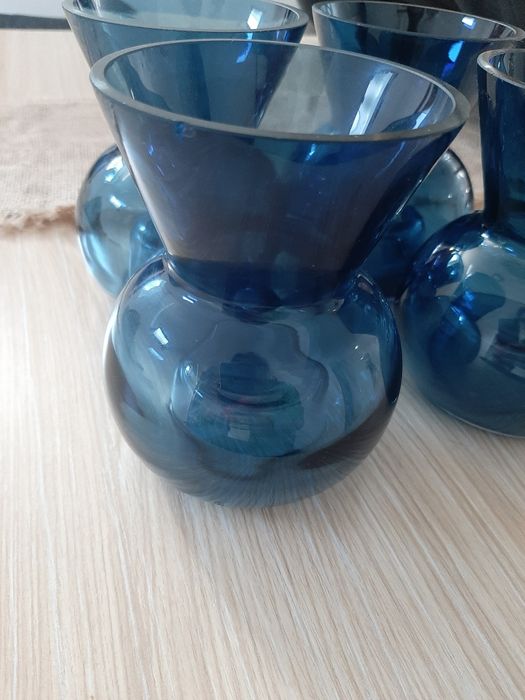 Wazony wazoniki szklane świecznik