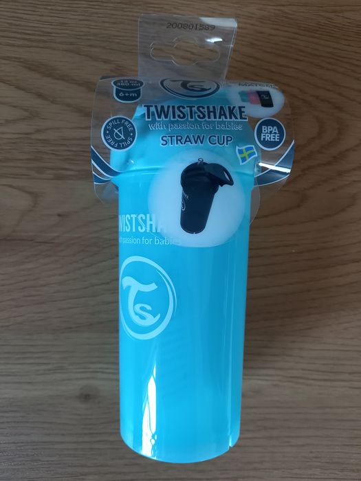 Twistshake Śliniak Kubek Sztućce Zestaw