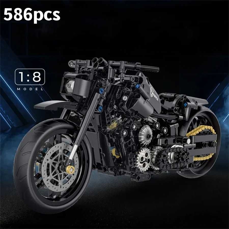 Mотоцикл Lego Harley-Davidson конструктор 586 деталей + подарунок