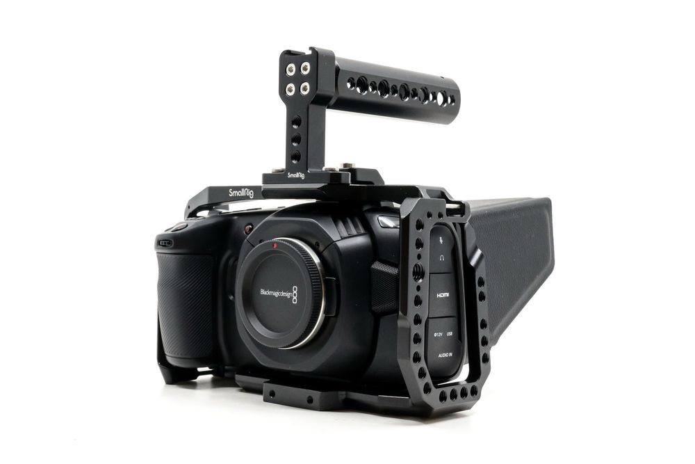 Blackmagic Pocket Cinema Camera 4k em Excelente Estado