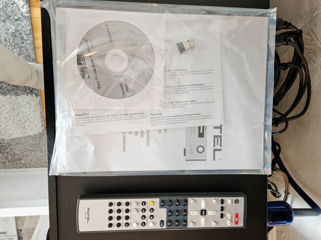 Wysokiej klasy Wzmacniacz  Rotel RA 1570 XLR Kombajn Bluetooth Phono O