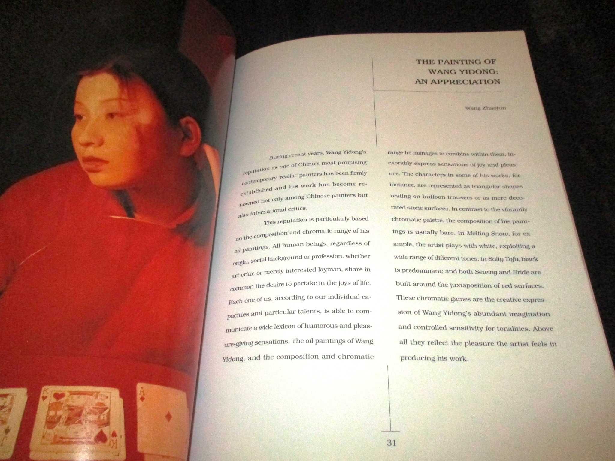 Livro Nostalgia Pintura a óleo de Wang Yidong e Ai Xuan