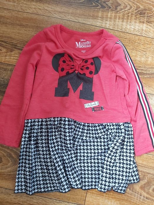 Sukienka Minnie Mouse/ Myszka Minnie  rozmiar 98