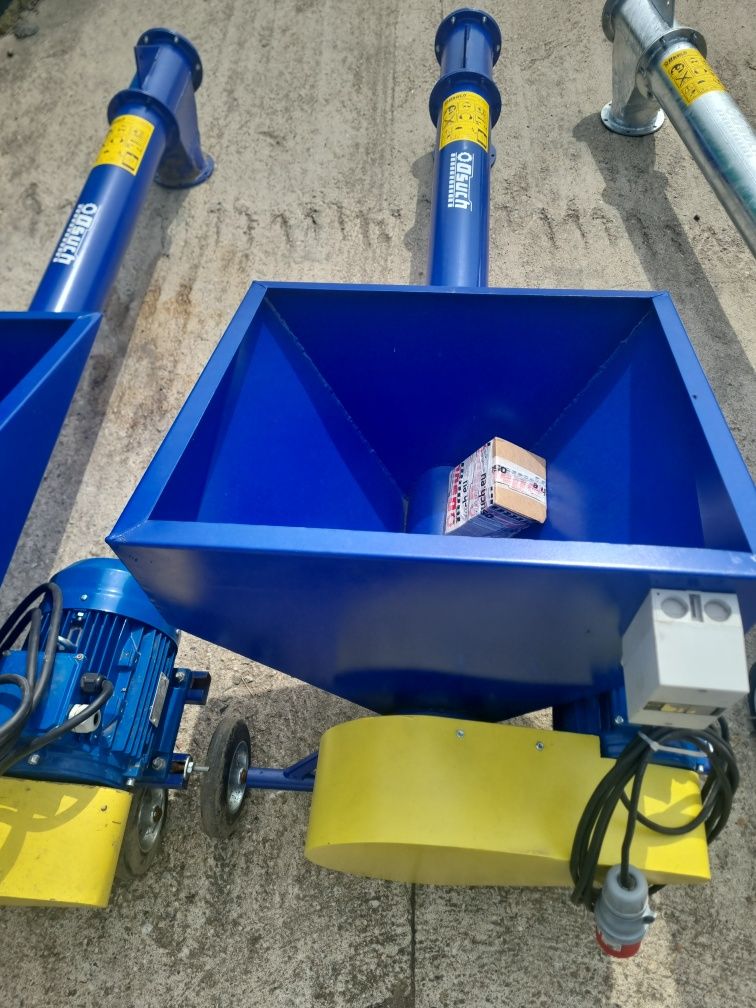 Przenośnik ślimakowy 12m 5.5kw fi 140 żmijka do BIN