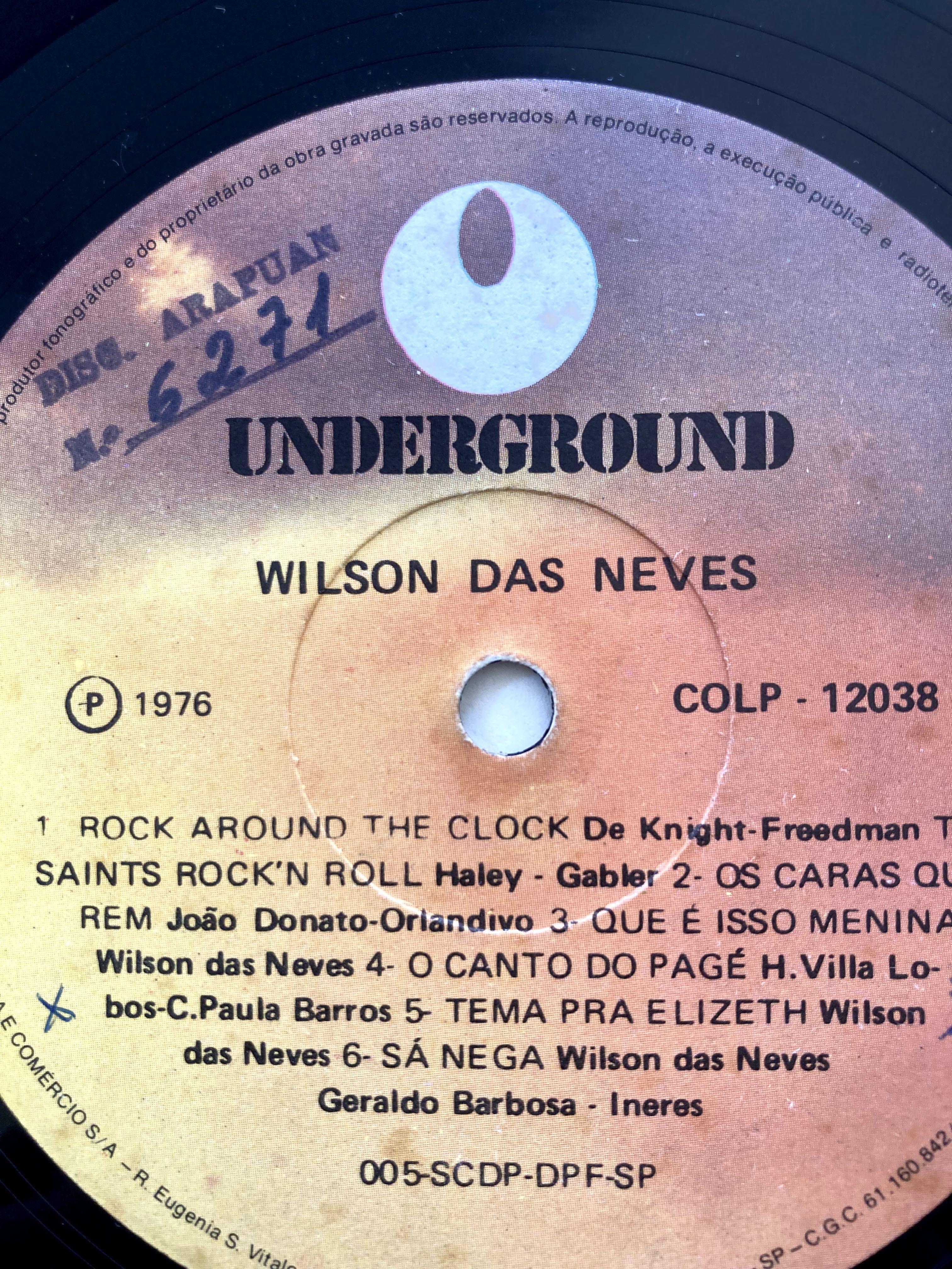 Wilson das Neves - O Som Quente é o das Neves (1976) - Underground