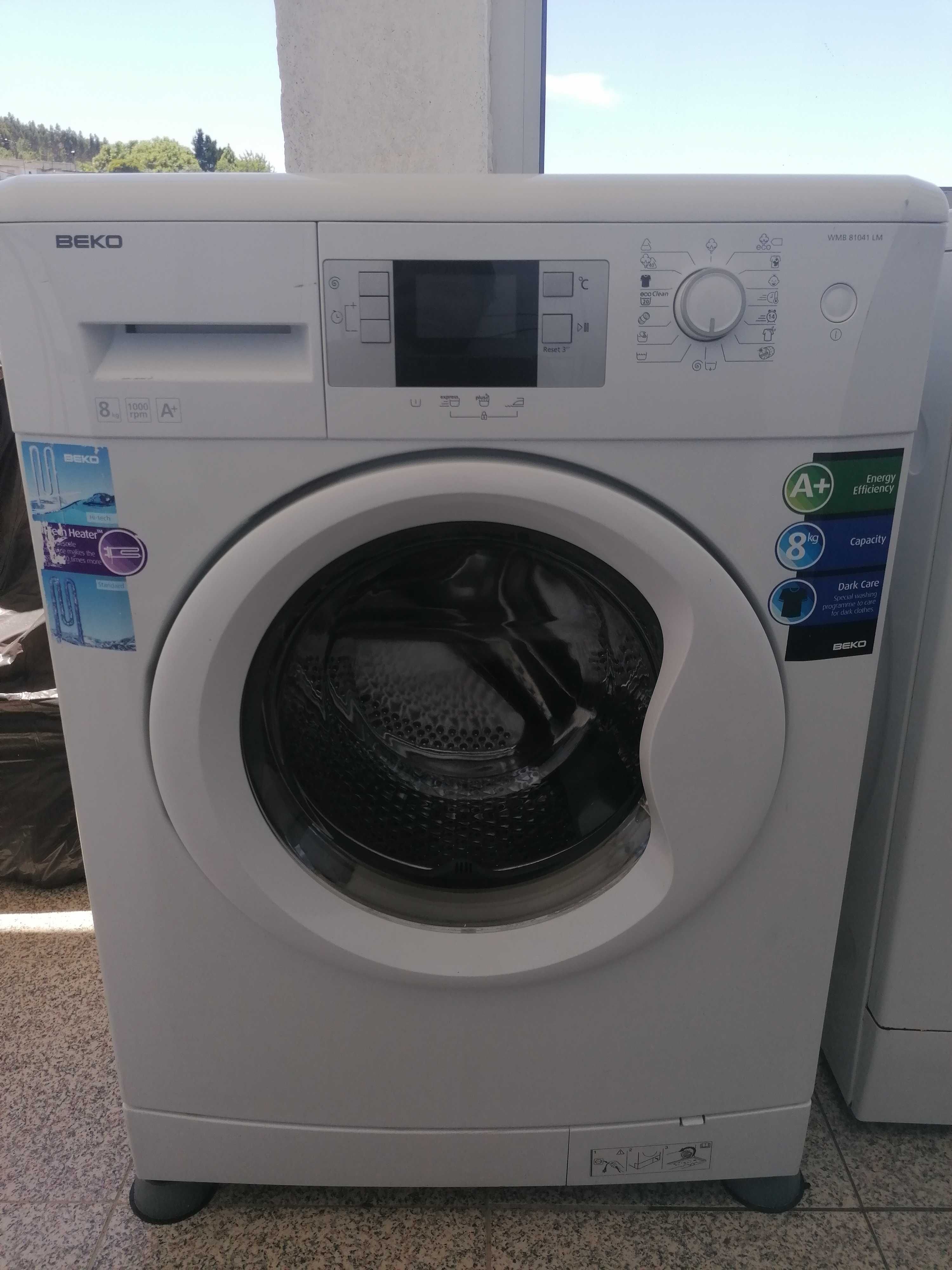 Máquina de lavar roupa Beko 8KG