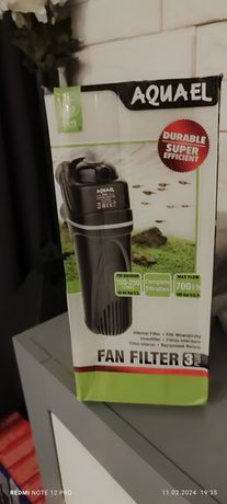 Sprzedam filtr wewnętrzny Aquael fan 3