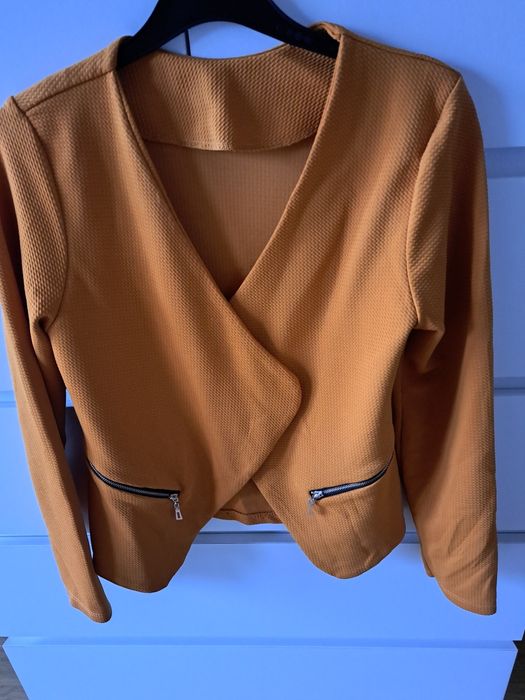 Casaco S  cor mostarda