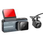 Видеорегистратор HOCO DV12 2K GPS задняя камера 25fps, 3.69", 2K, Wi