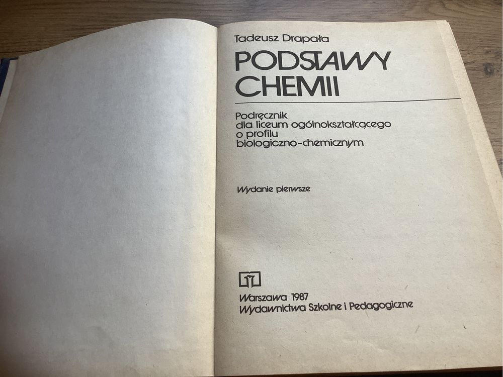 Podstawy chemii Drapała