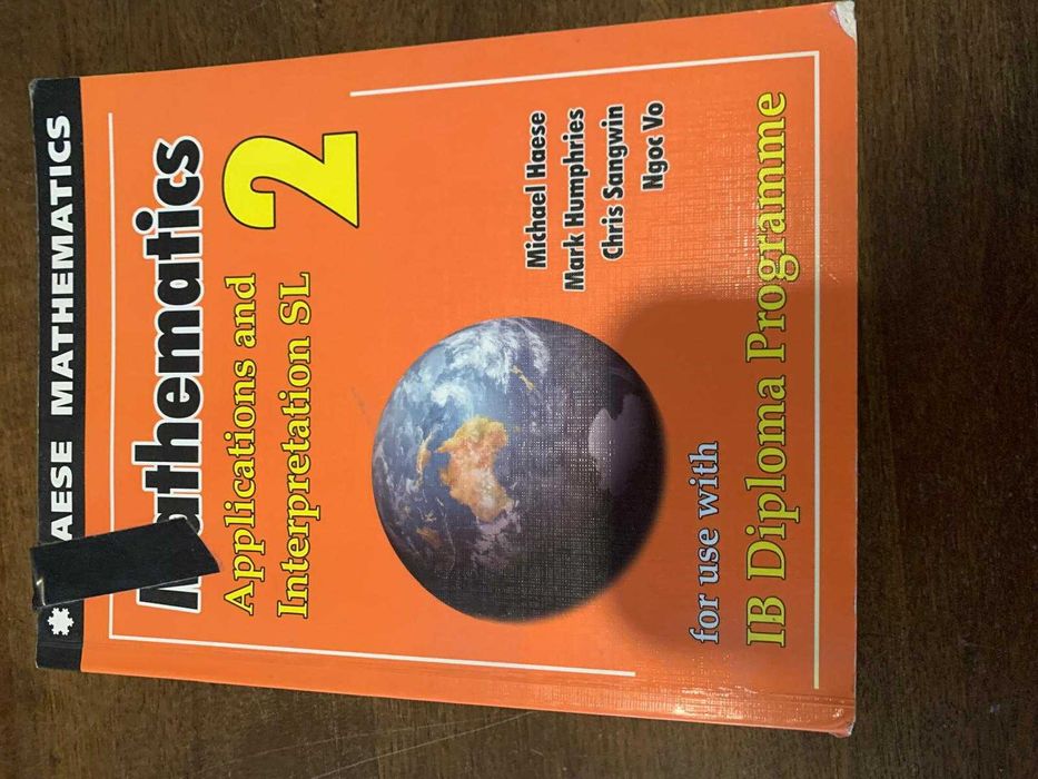 Mathematics Applications and Interpretations SL 2