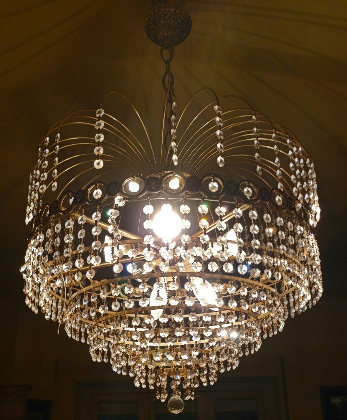 Candeiro Lustre Cristal