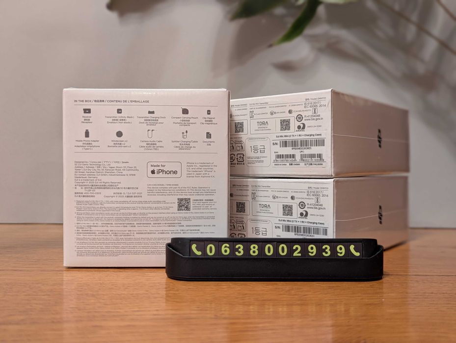 DJI Mic Mini (1 TX + 1 RX) • Оплата частинами • Бездротовий мікрофон