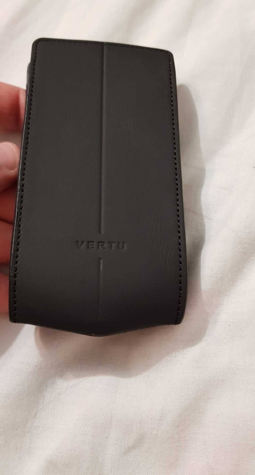 Чехол Vertu Ti, верту, кейс vertu, box верту, Италия, кожа, signature