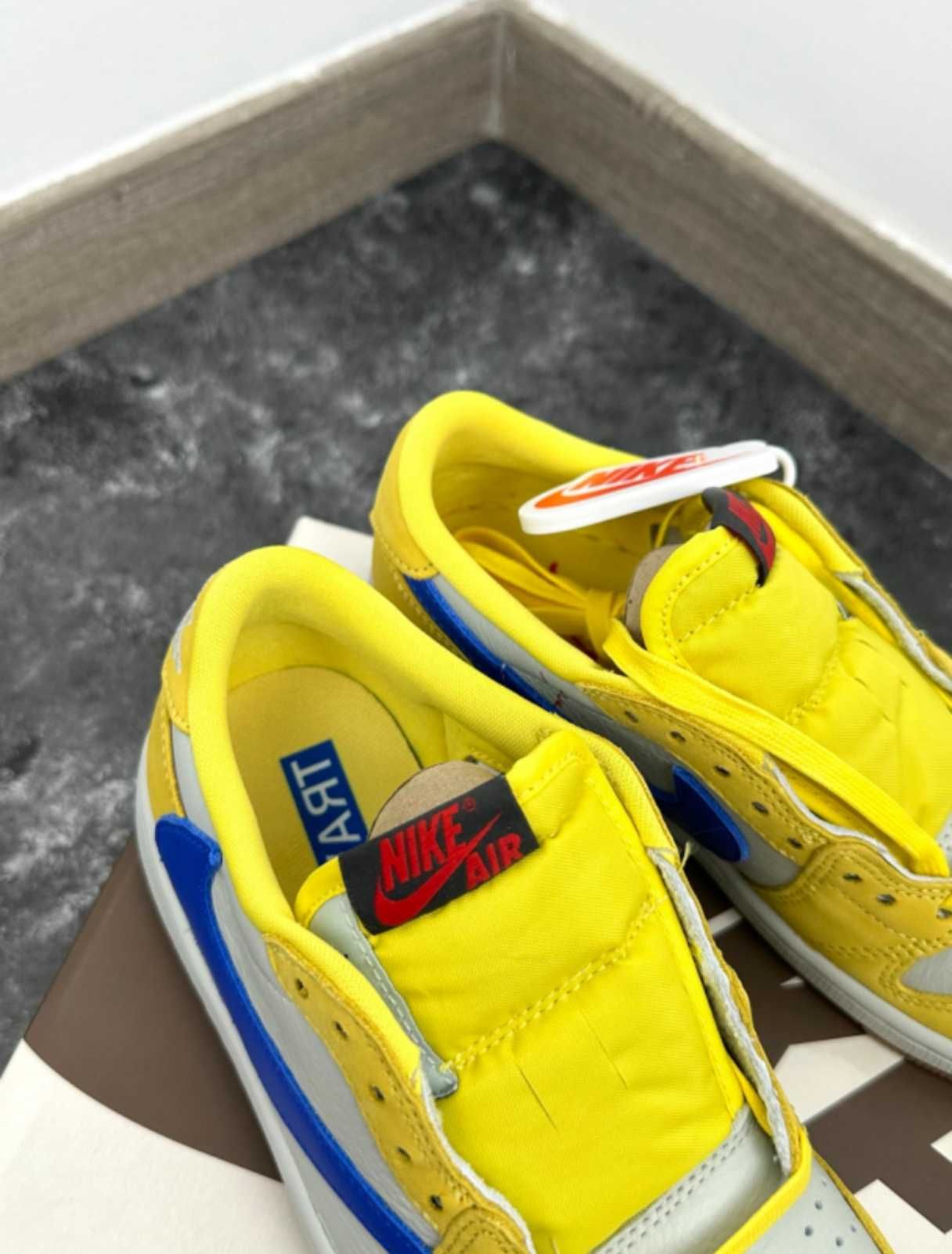 Travis Scott x Jordan Air Jordan 1 Low OG Canary Yellow R.45