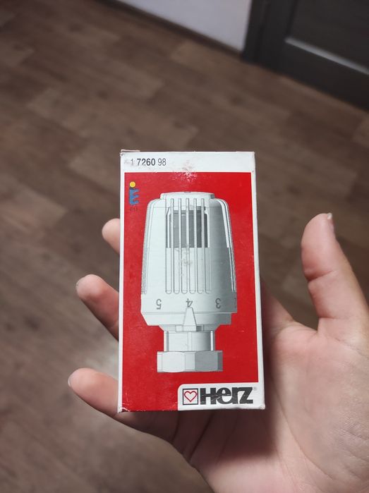 Термостатическая головка Герц (Herz)-Стандарт “H” 1 7260 98