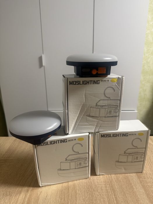 Лампа для кемпінга Moslighting 9900 mah теплий колір