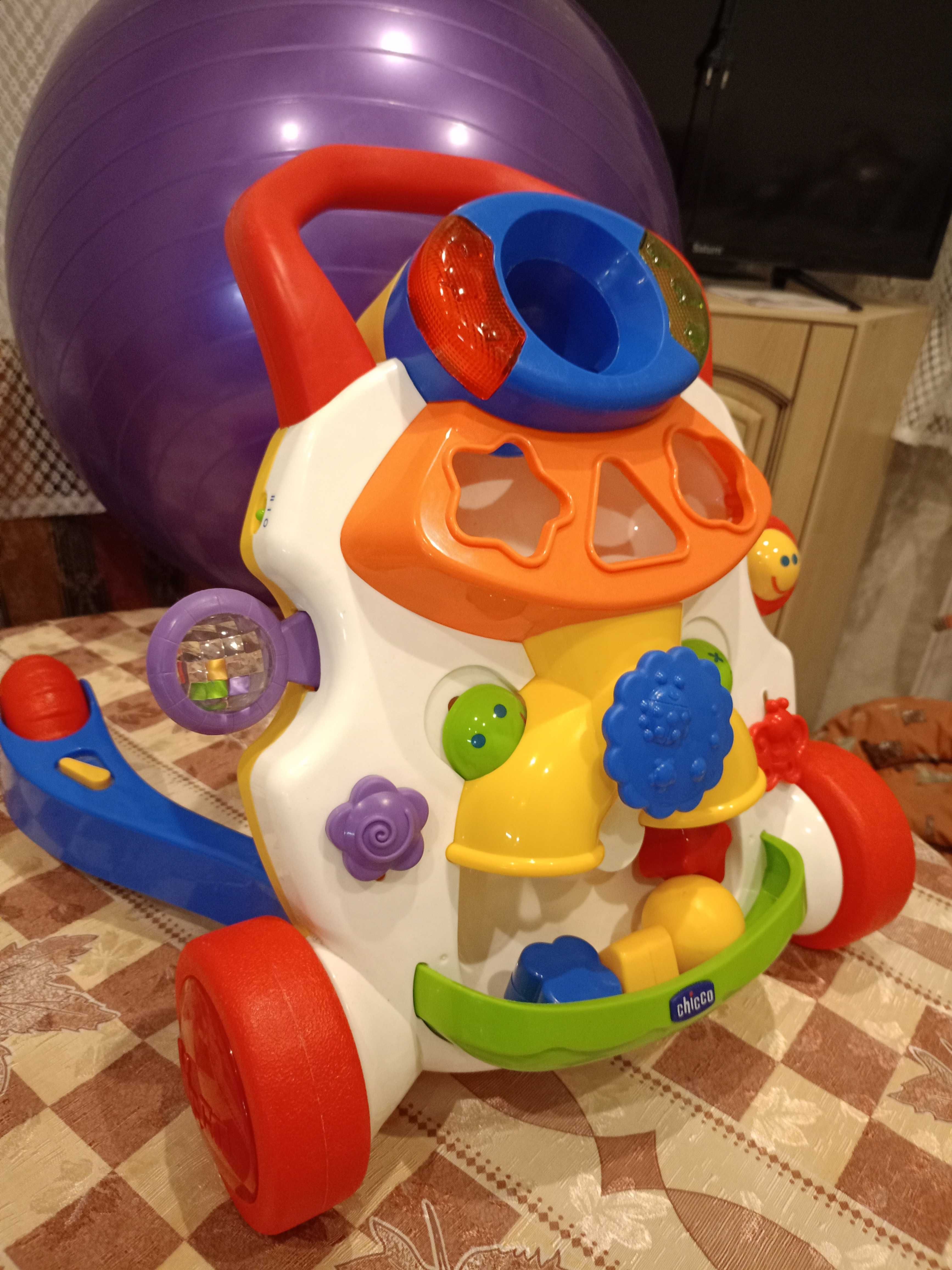 Ходунки каталка Перші кроки Chicco