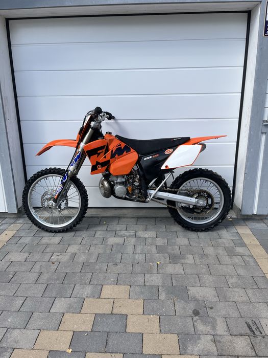 KTM Exc 250 do Rejestracji 2004r 2t