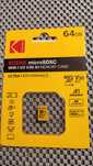 Micro cd memory card 64 Gb  Kodak