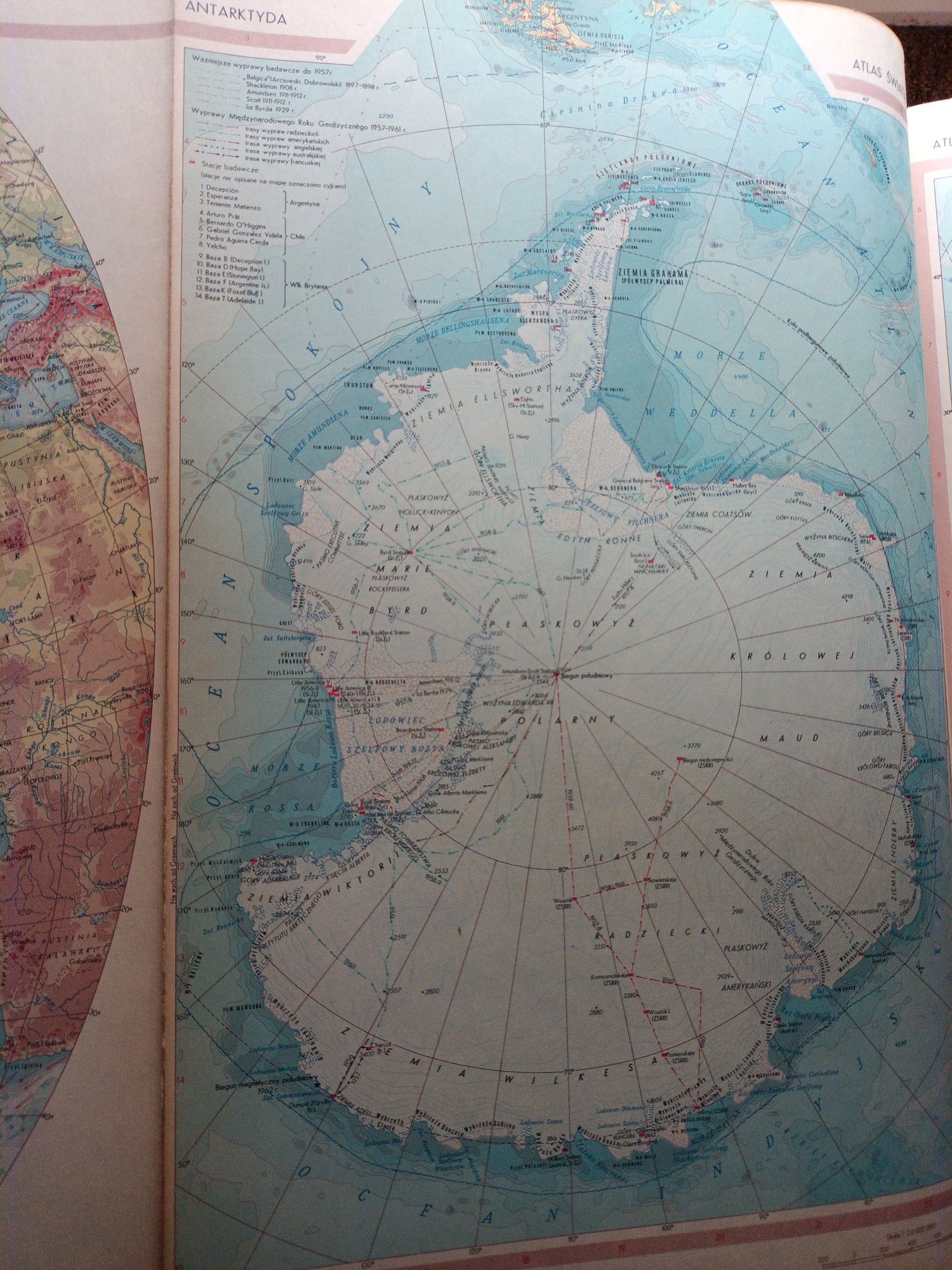 Atlas świata z 1962 roku