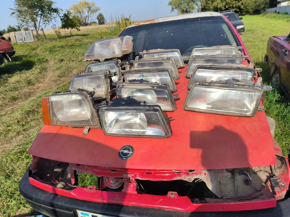 Фари та повороти opel vectra a, opel ascona