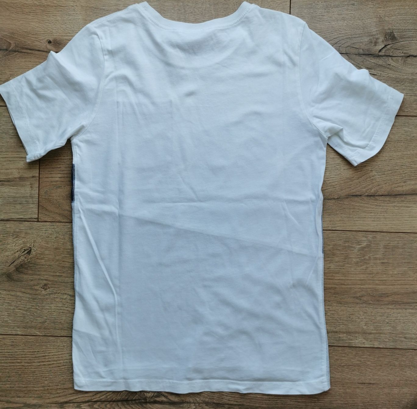 H&M T-shirt kolor biały, rozm. 146 - 152 cm