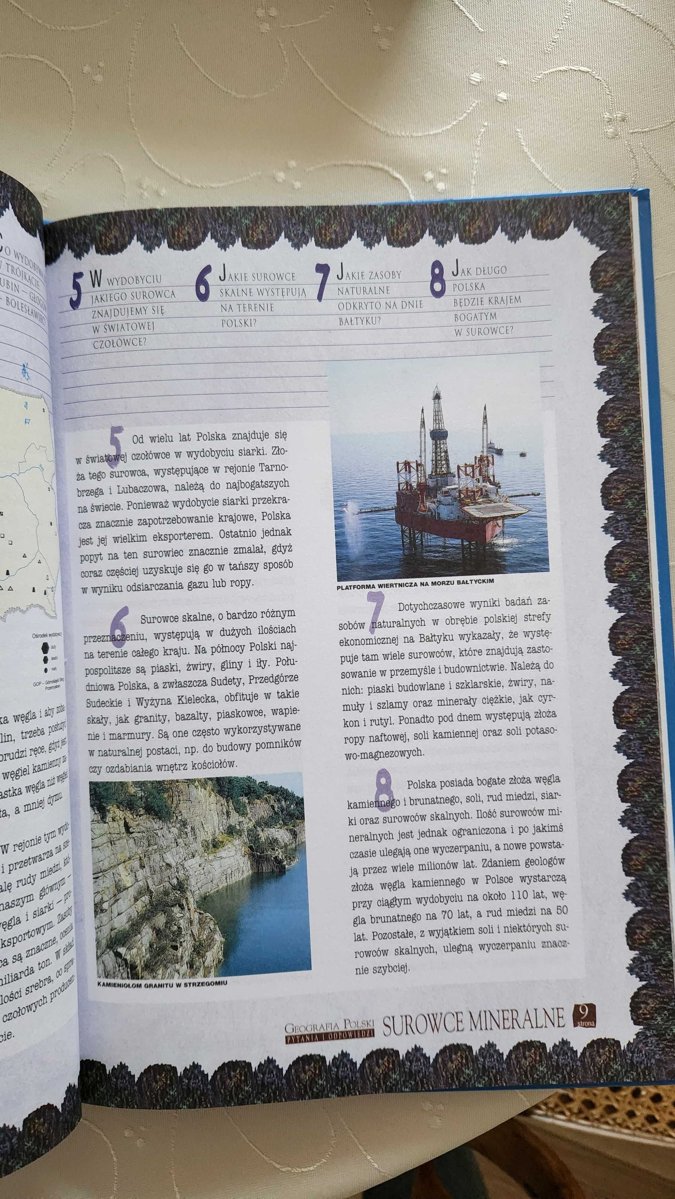 “Geografia Polski. Pytania i odpowiedzi” aut. Magdalena Kuk