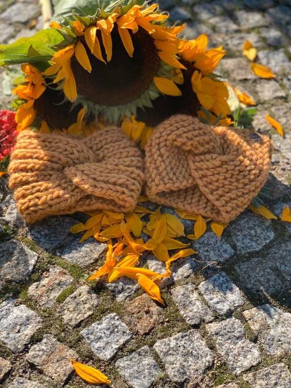 opaska na włosy handmade