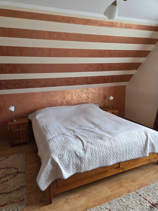 Meble do sypialni komplet drewniany