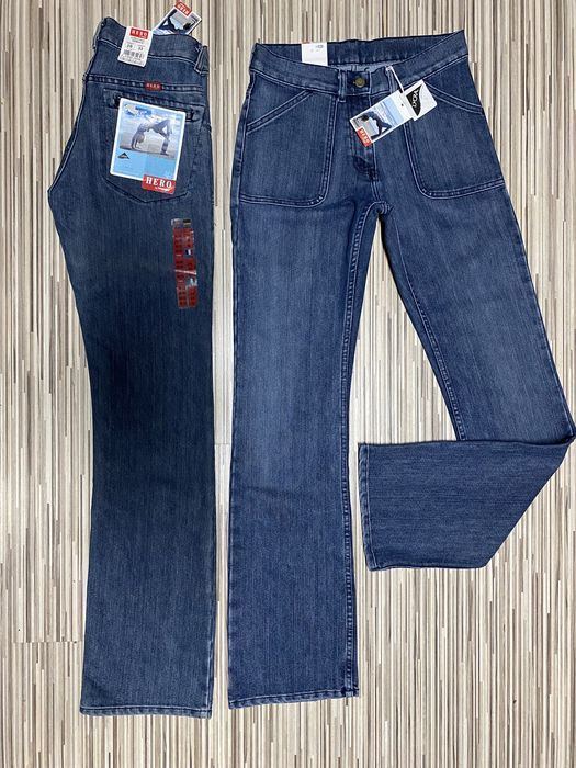 Spodnie damskie jeans 28/33 pas 76 cm komplet 2 pary Wrangler nowe