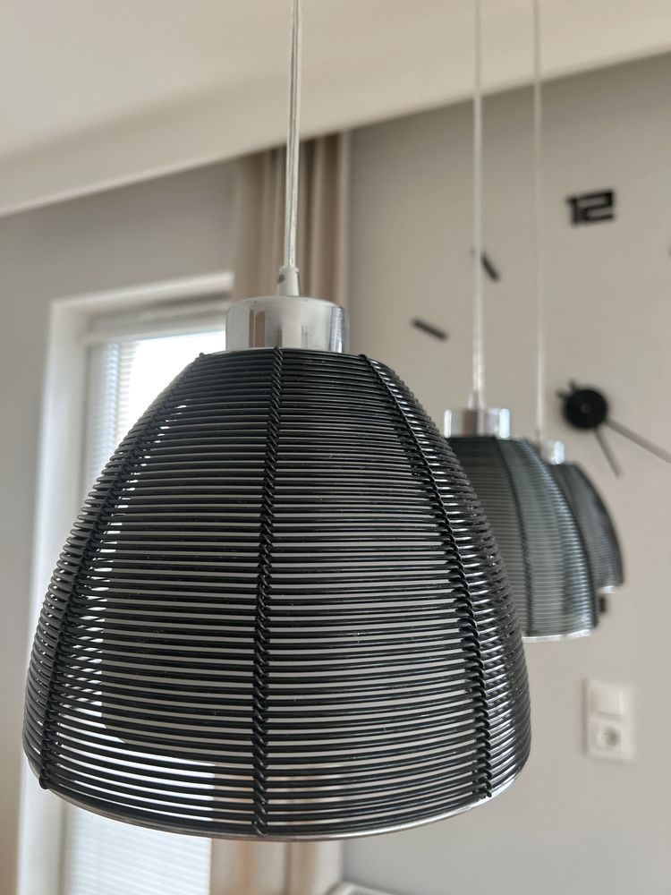 Lampa wisząca Pico czarna 3x 60W  E27