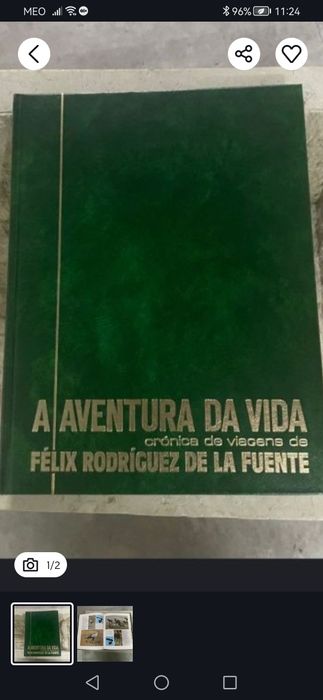 Coleção "A Aventura da Vida" - Volume 1 ao 12 + bomba de peito