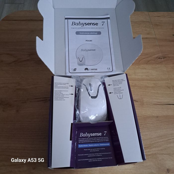 Monitor oddechu BabySense 7 stan idealny