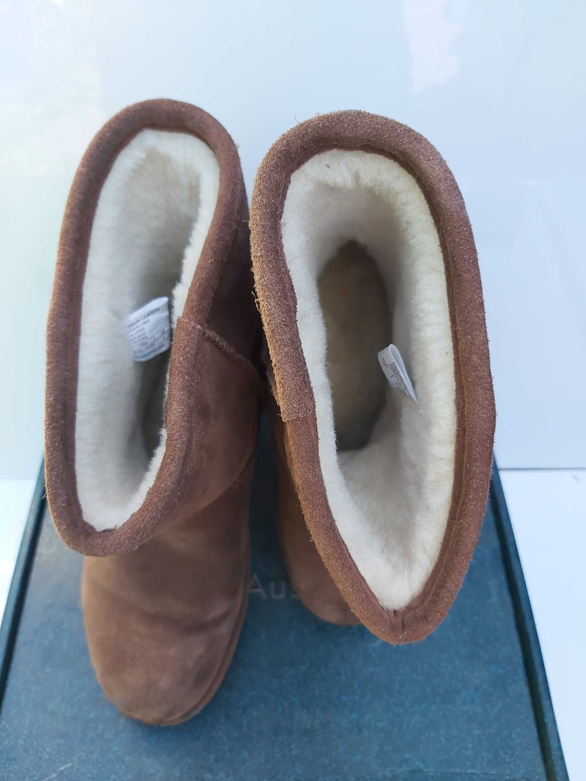 Buty botki EMU Australia paterson Lo 37 us 6 w/f kozaki