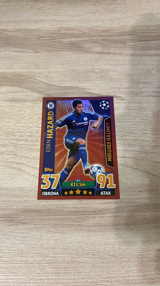 Hazard Bronze Limited Edition Uefa Champions League 15/16