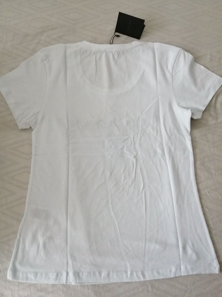 NOWA damska koszulka Prada t-shirt pp bluzka biała xxl 44