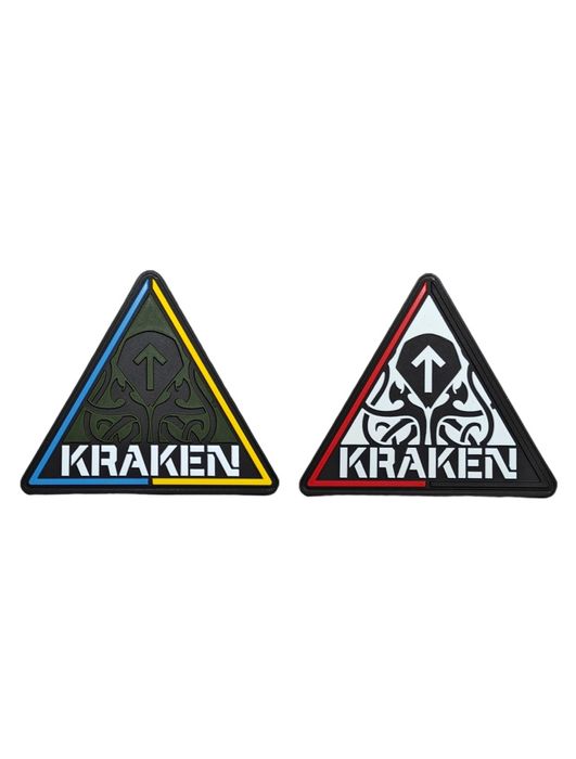 патчі 3D пвх "КРАКЕН" та "KRAKEN TANK" резина гума на липучці