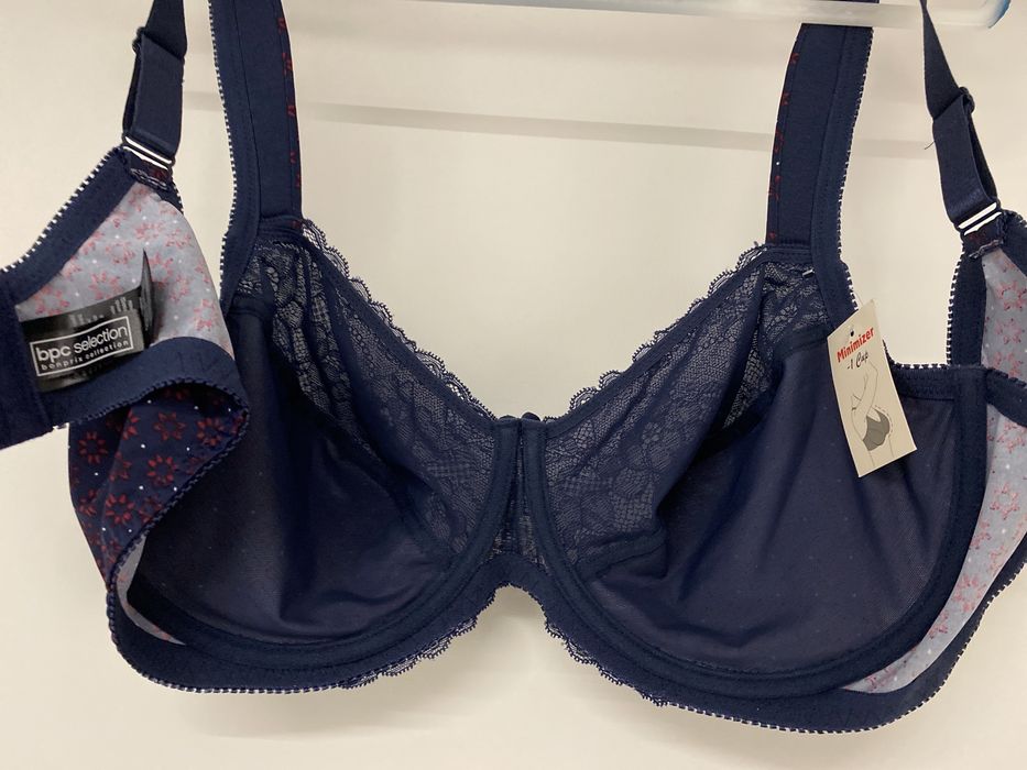 Biustonosz bonprix granatowy nowy