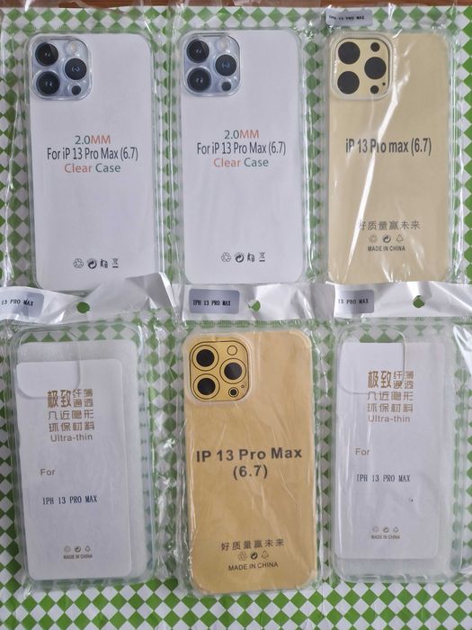 Case do IPHONE 13 PRO MAX Przezroczysty